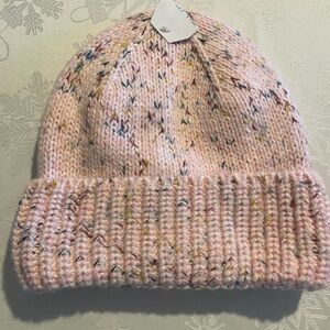 Pink beanie